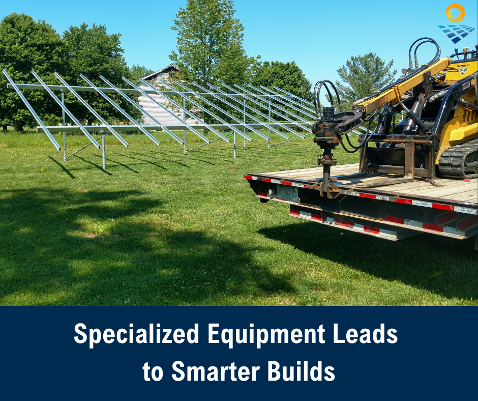 How Specialized Equipment Reduces Time and Labor on the Job Site